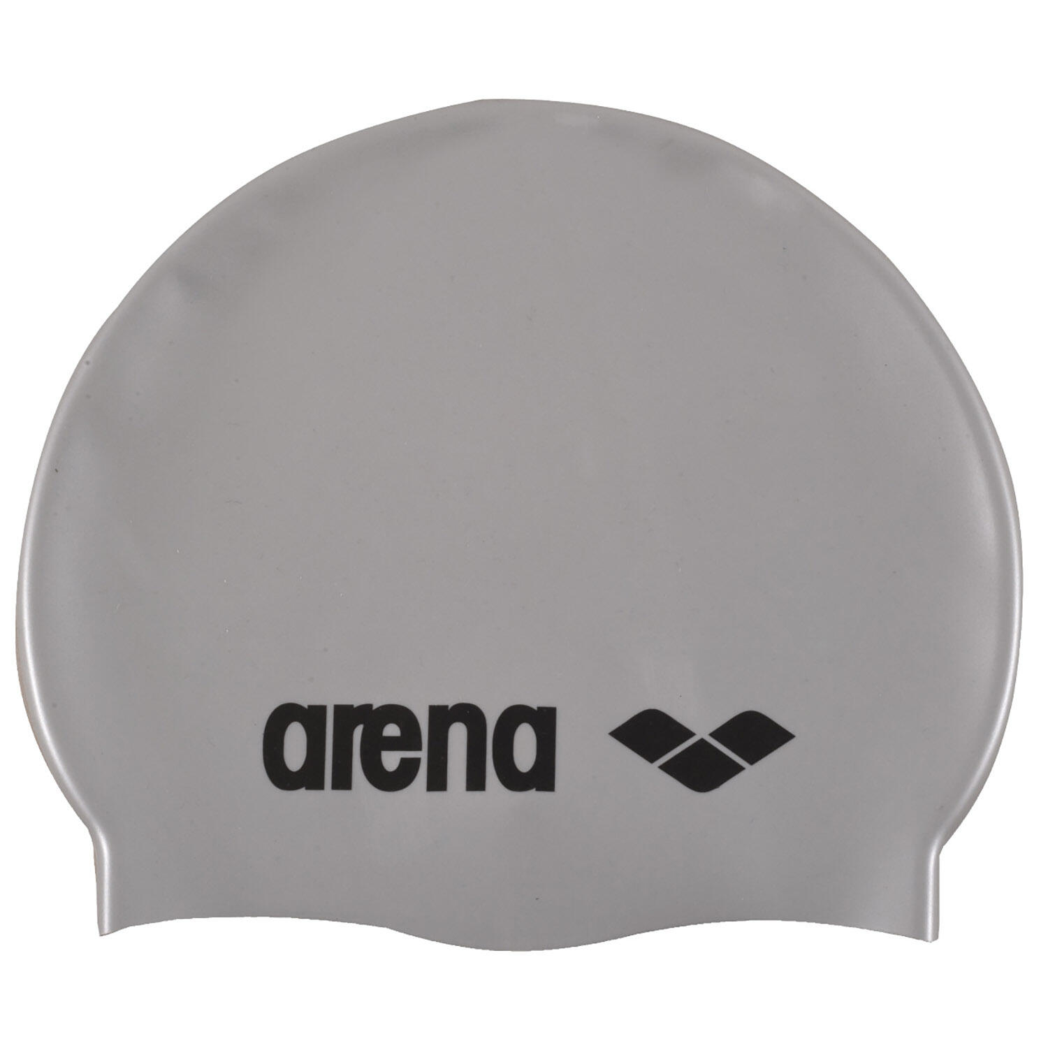 Arena Kinder Badmuts Classic Silicone Zilver