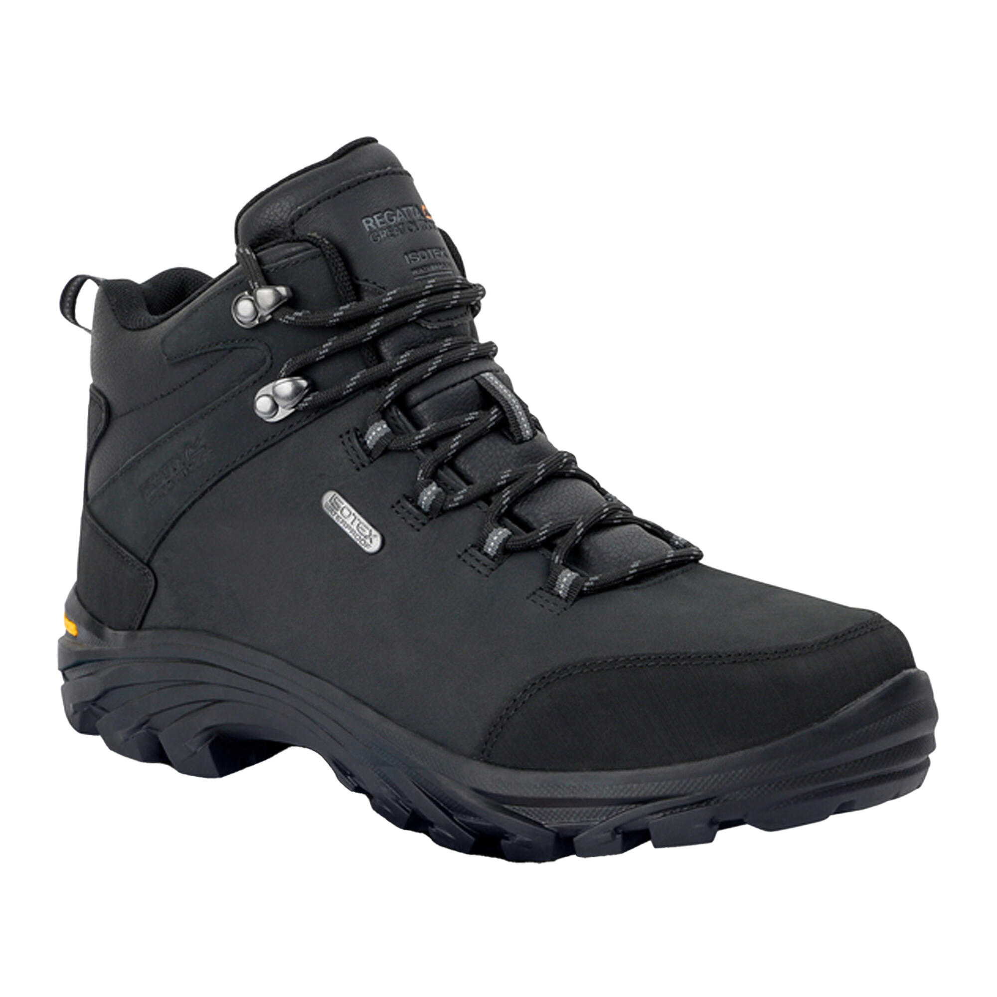 Męskie Buty Trekkingowe Skórzane Burrell