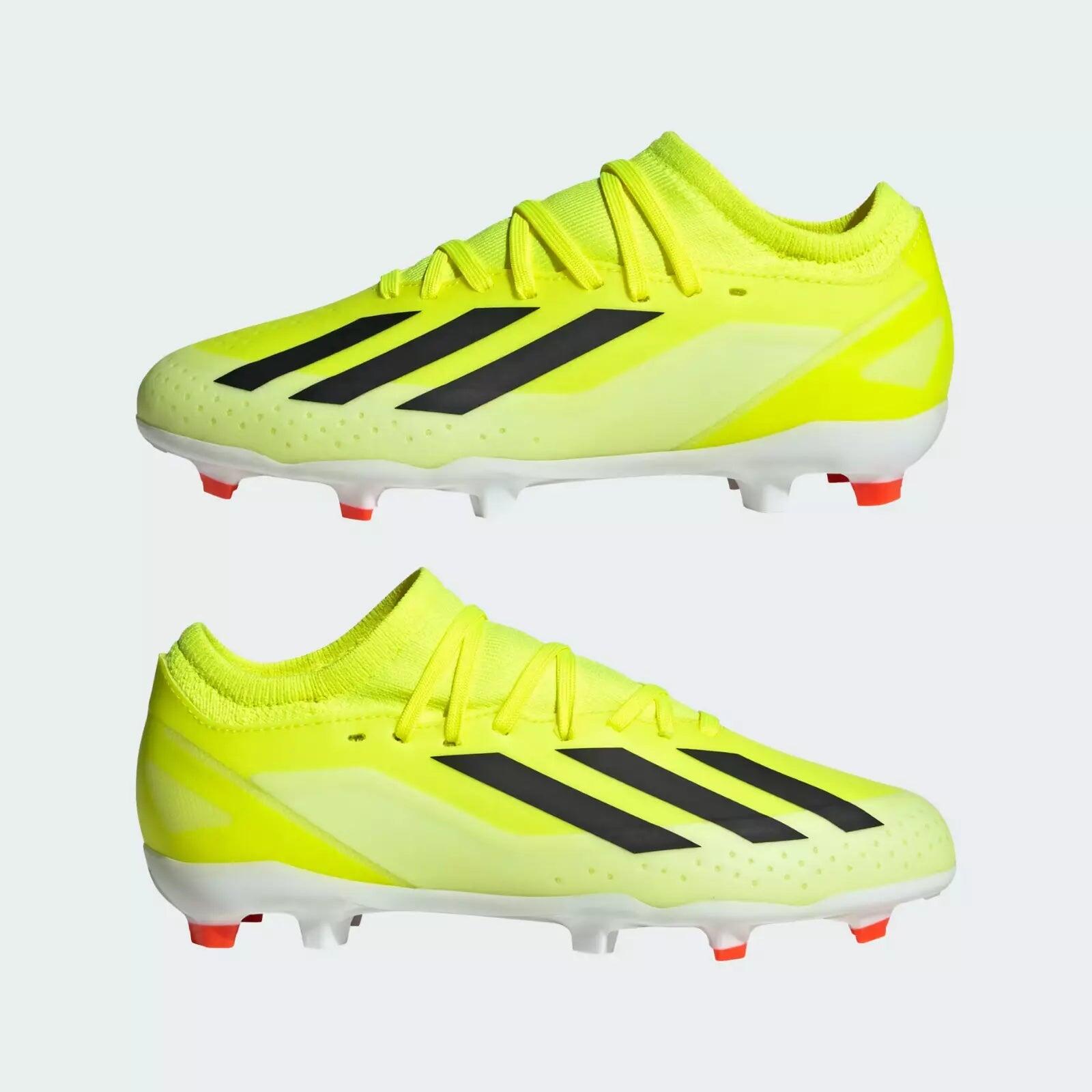 Buty piłkarskie adidas X Crazyfast League dziecięce żółte