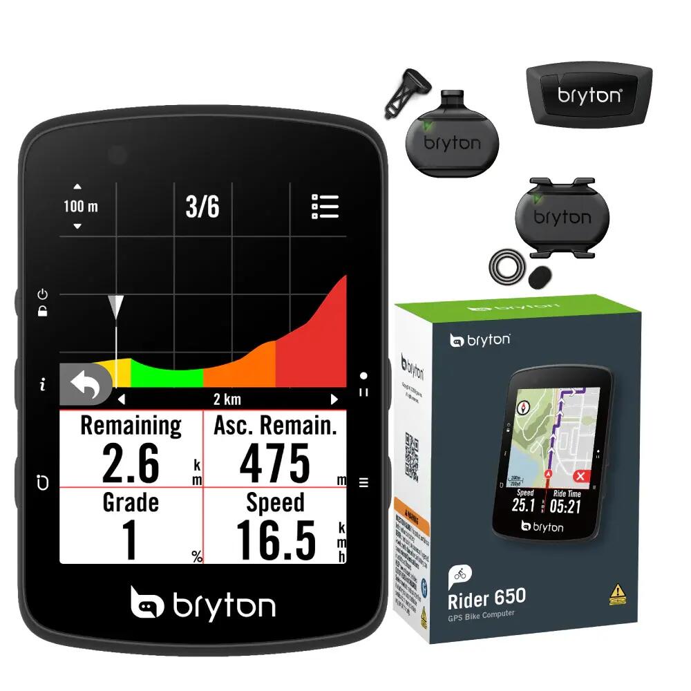 BRYTON Rider 650 t komputer rowerowy GPS