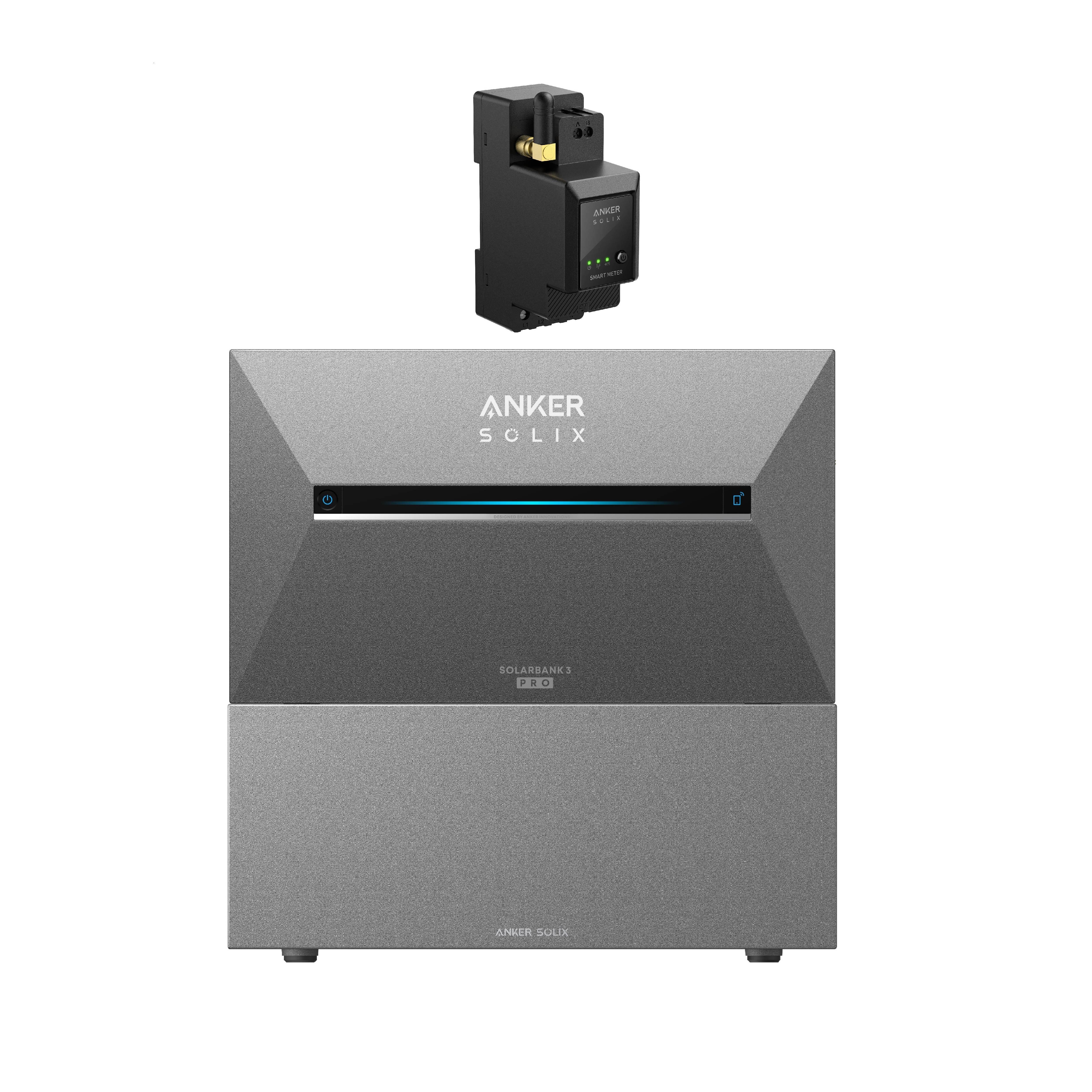 Zestaw fotowoltaika balkonowa Anker SOLIX Solarbank 3 E2700 Pro+BP2700+A17X7311