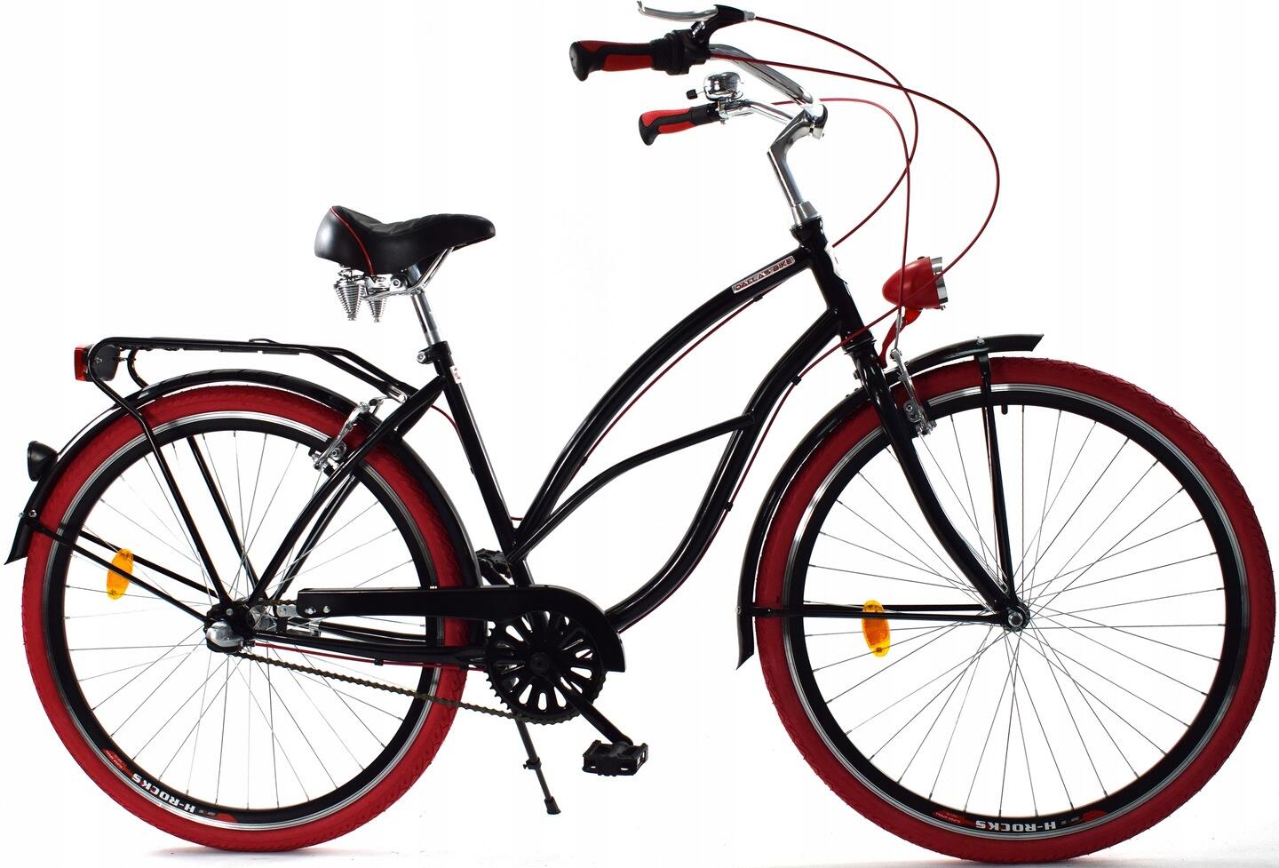 Rower Cruiser Miejski Damski Dallas Bike 28 3spd Alu