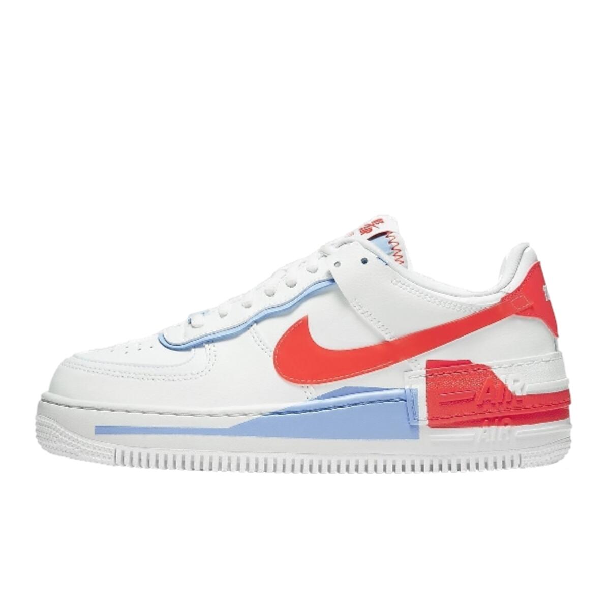 Buty do chodzenia dla dorosłych Air Force 1 Shadow Summit White Team Orange