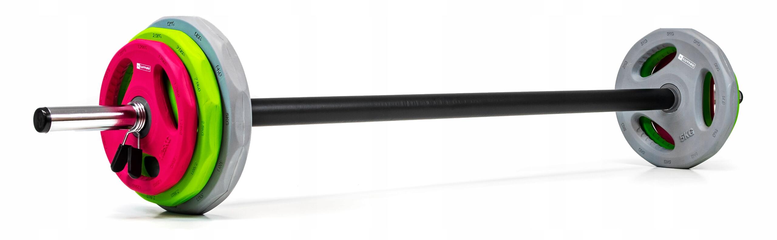 Sztanga z obciążnikami Sapphire SG-200 Body-Pump 20kg