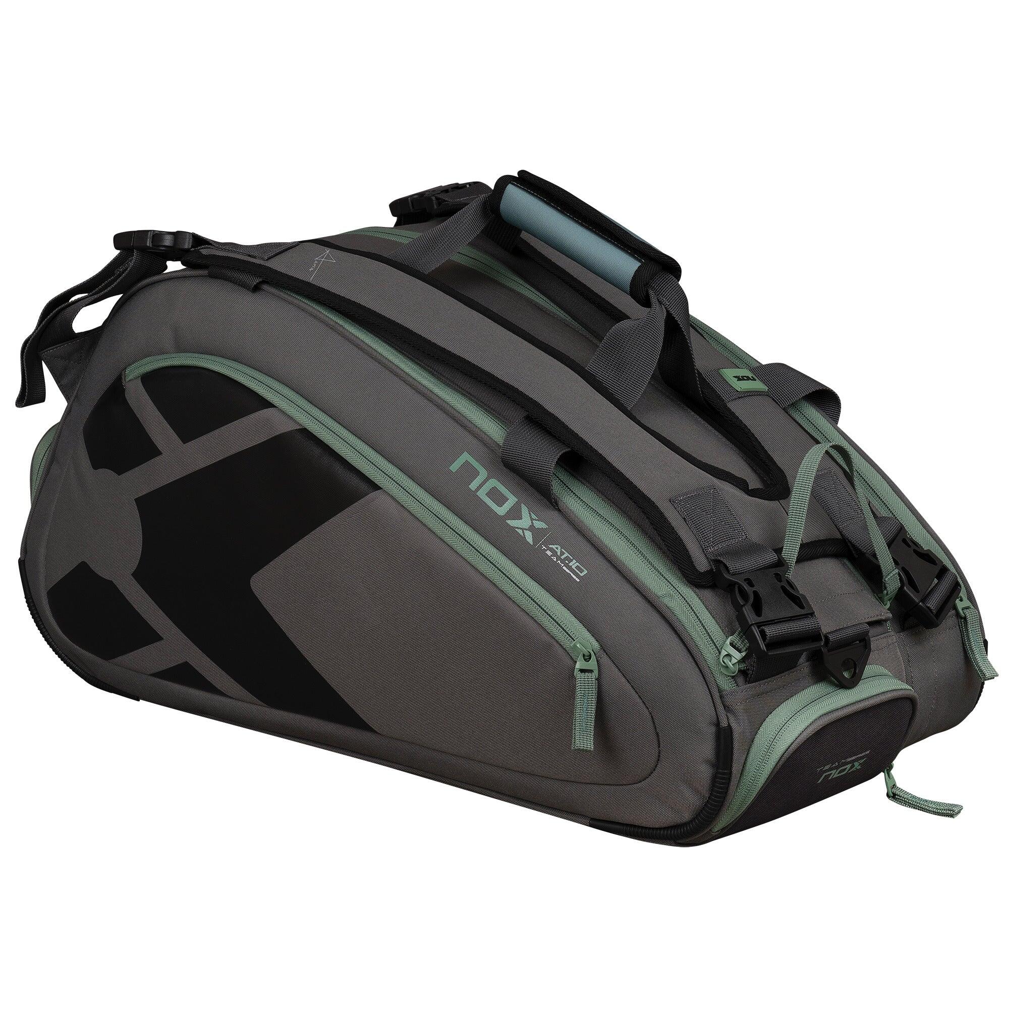 NOX AT10 Team Gris/ Verde 2024 (Paletero)