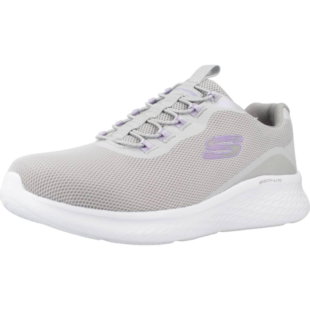 Buty Skechers Slip-On Damskie Szare