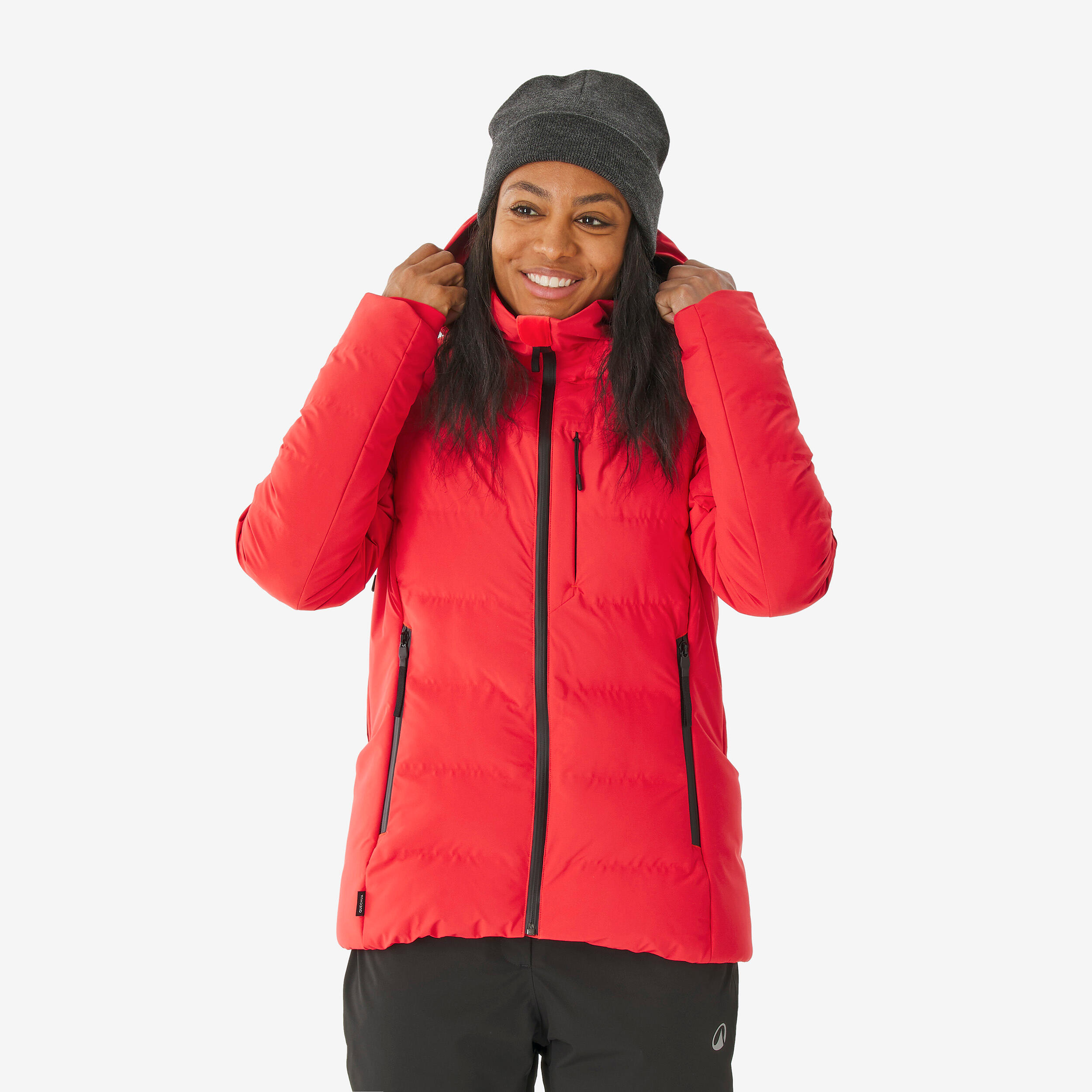 Kurtka narciarska damska Quechua 500 Warm