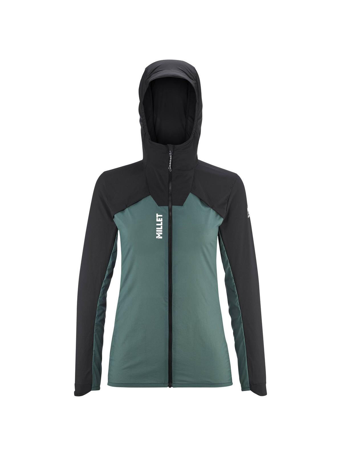 Kurtka do biegania Millet Intense Windbreaker Jkt W Zielony Active Fit