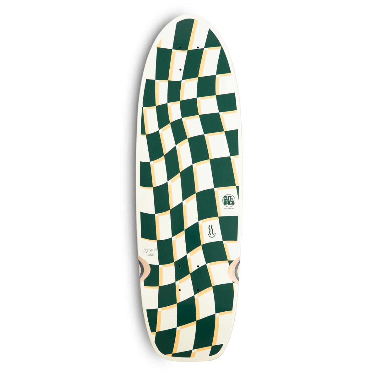 Deck Cutback Surfskates Checkmate 32