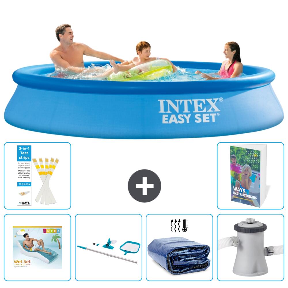 INTEX Basen Easy Set Okrągły - 305x61 cm - 7-częściowy S134