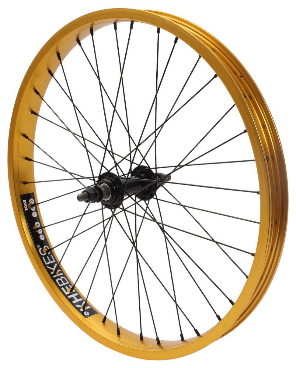 Przednie koło BMX KHE PRISM 20 cali złote