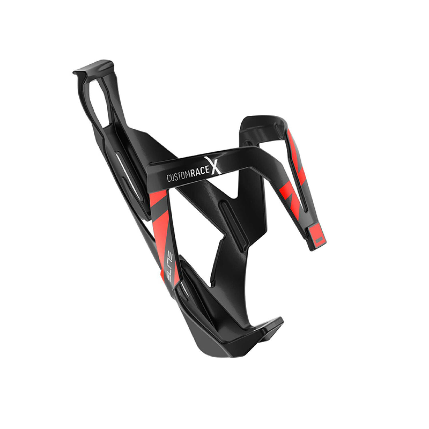 Uchwyt na bidon Elite Custom Race X 74mm czarny/czerwony