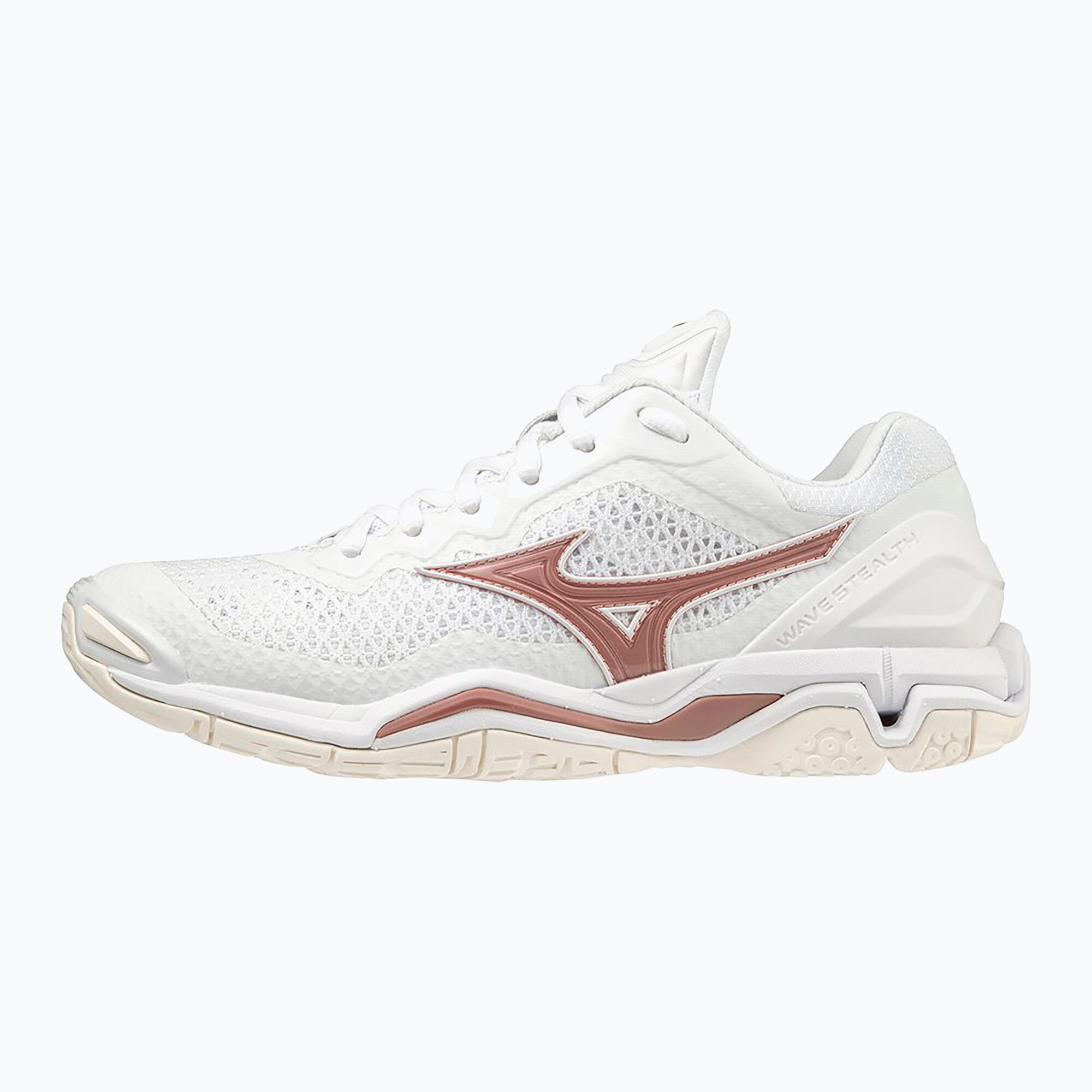 Buty sportowe Mizuno Weave Stealth Białe Piłka ręczna