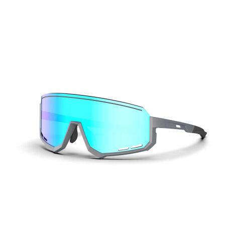Fotochromowe okulary Sprinter – Szaro-czarne – Niebieskie lustrzanki