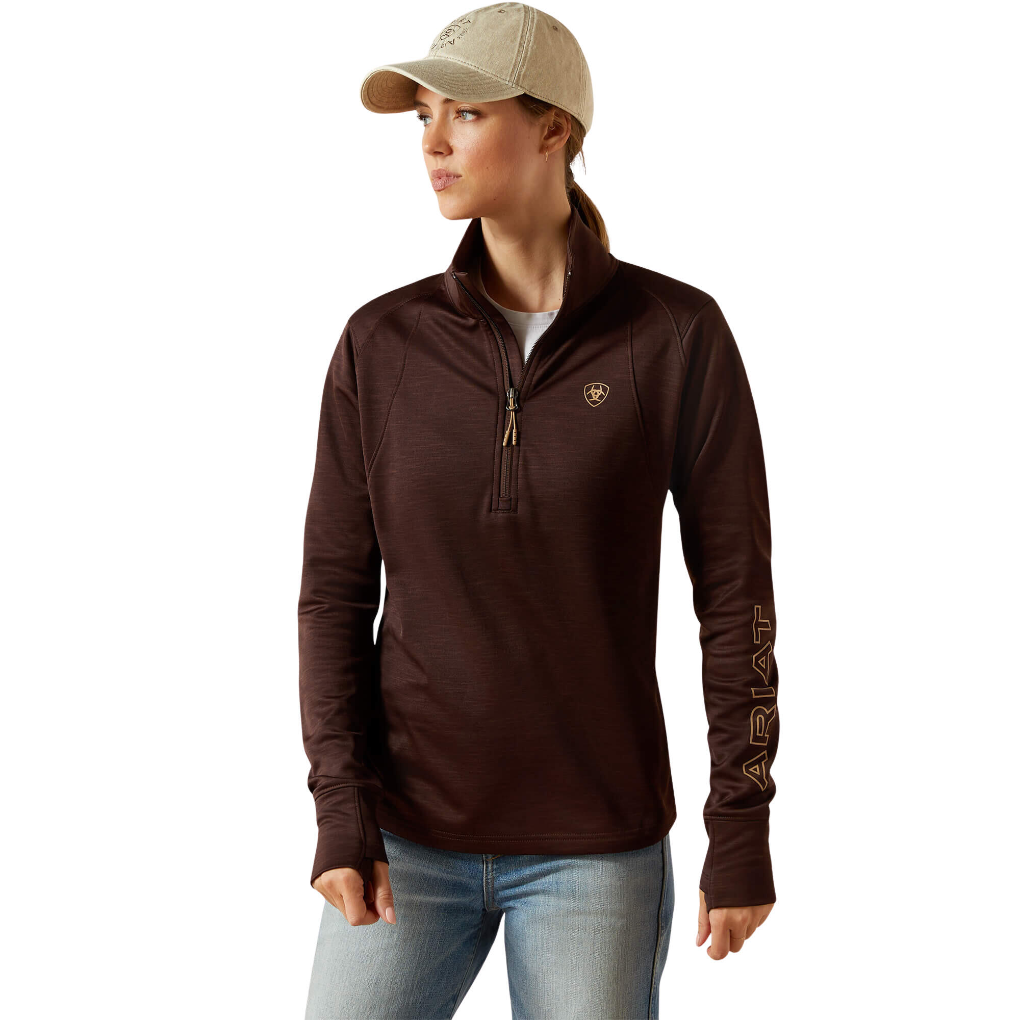 Polaire 1/2 Zip damska Ariat Team EQ