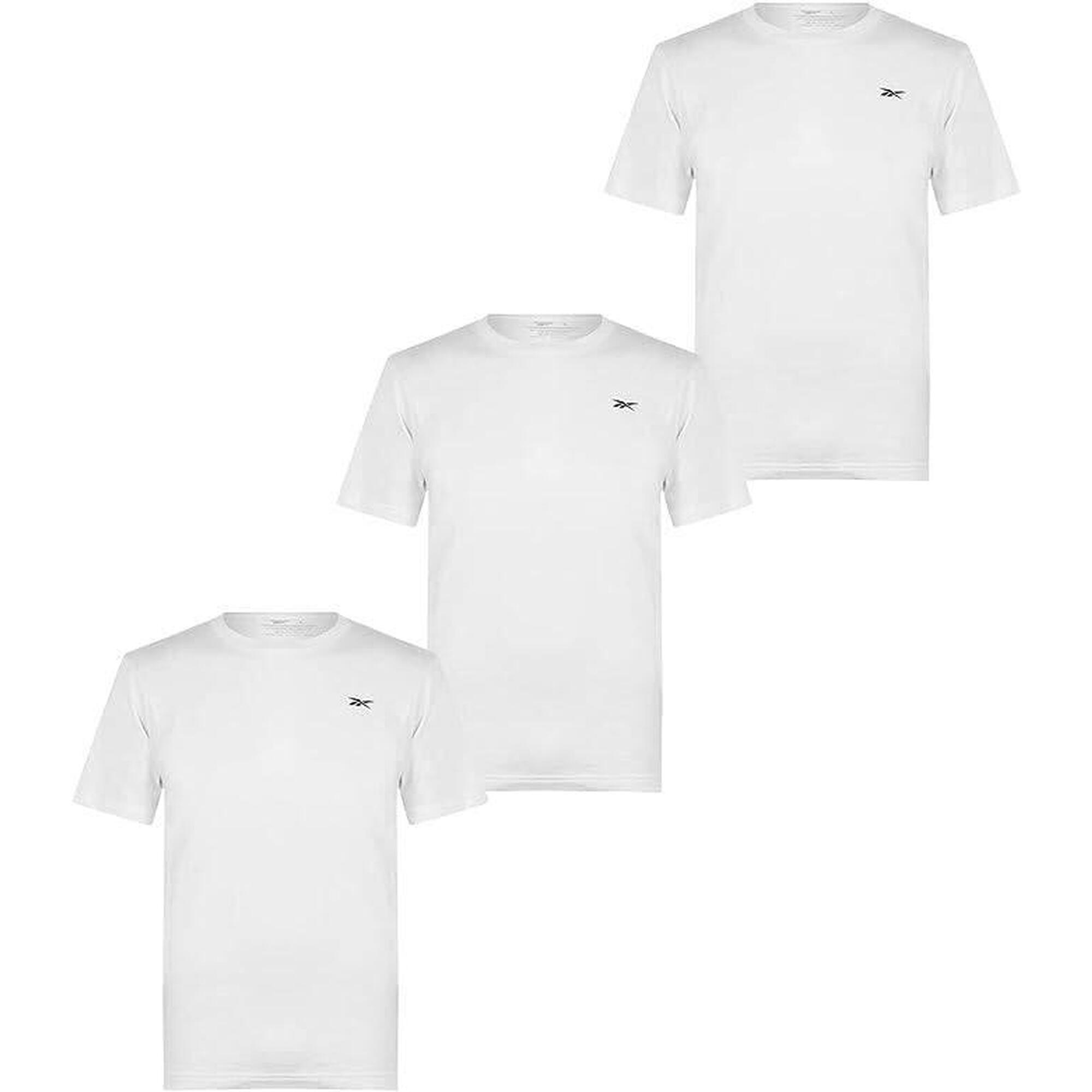 Koszulka sportowa męska Reebok Crew Neck Tee Santo 3-PAK