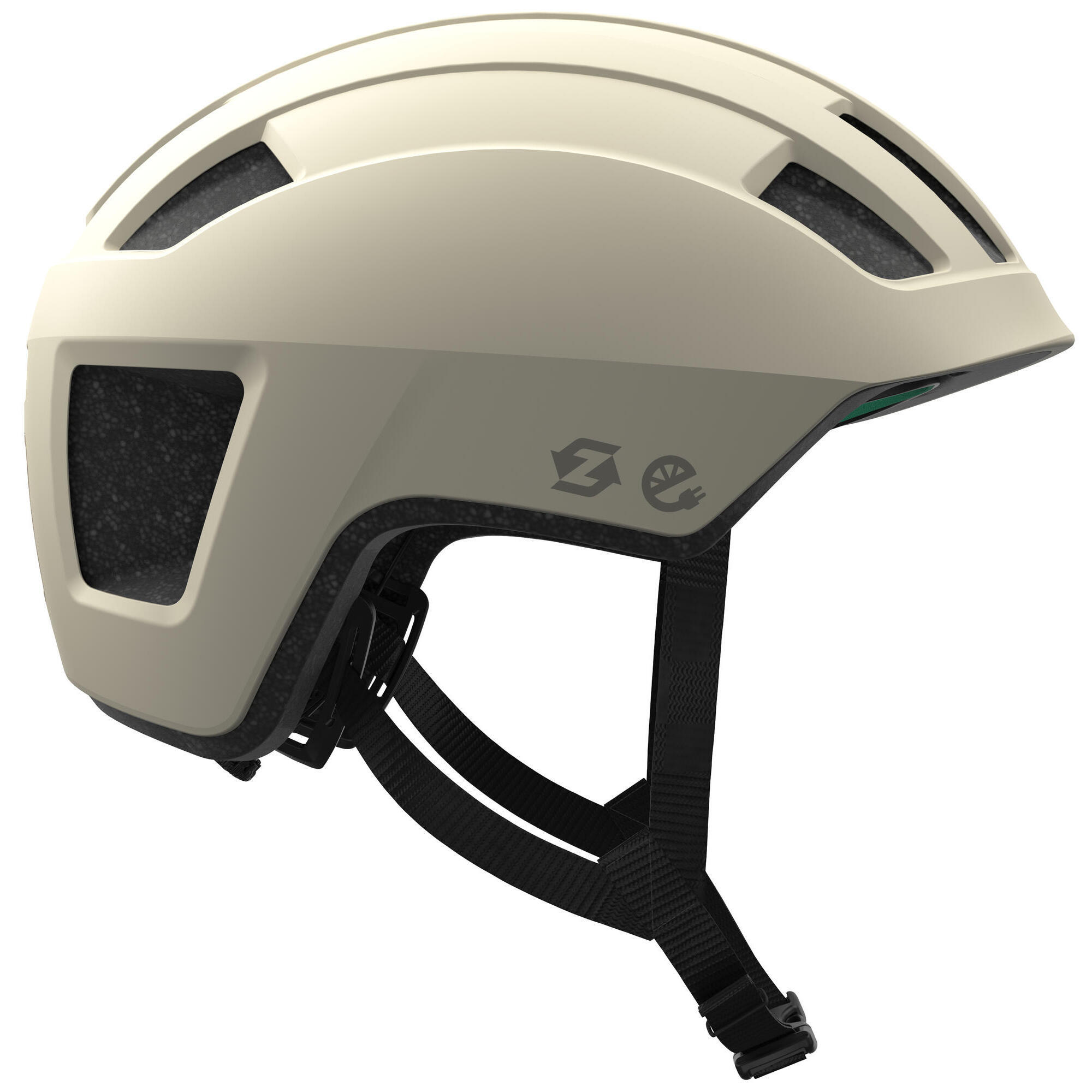 Kask rowerowy Verde KinetiCore matowy biały kamień