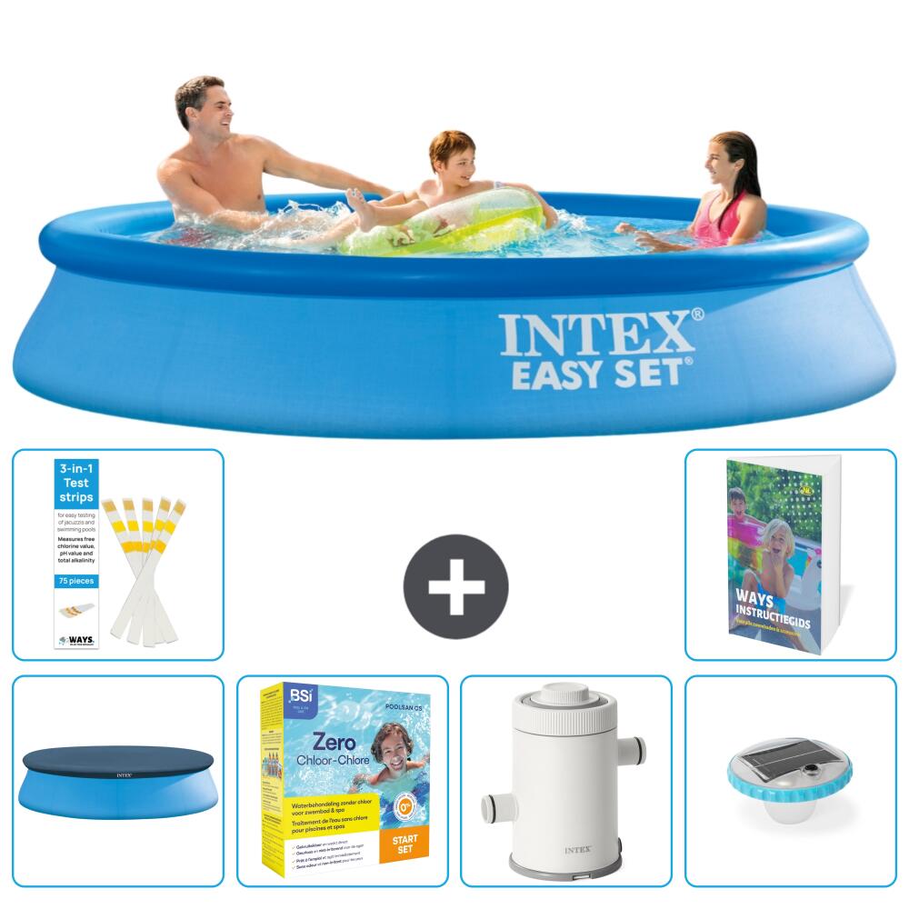 INTEX Basen Easy Set Okrągły - 305x61 cm - 7-częściowy S32