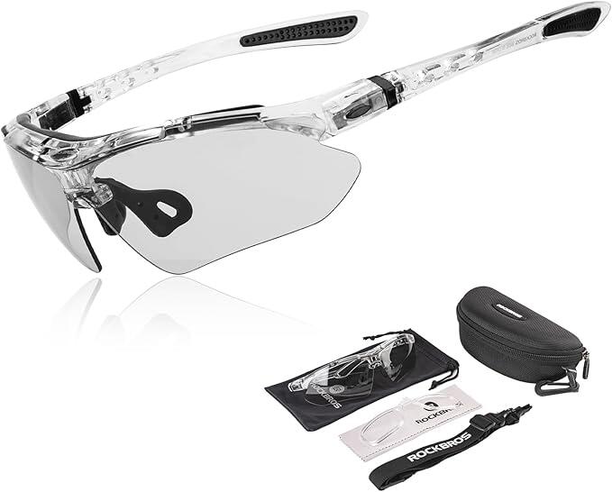 Okulary sportowe 2-w-1 Fotochromowe i Polaryzacyjne