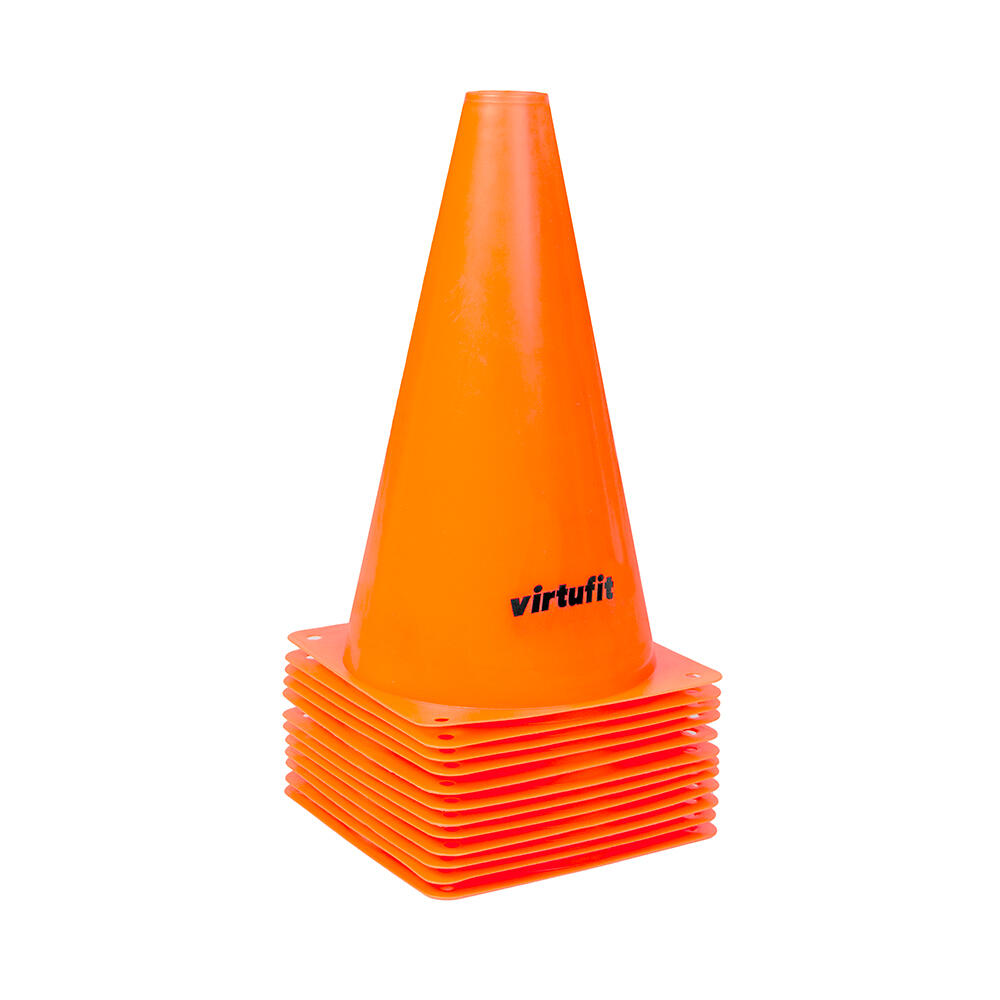 Zestaw pachołków treningowych - 23 cm - 12 Sztuk