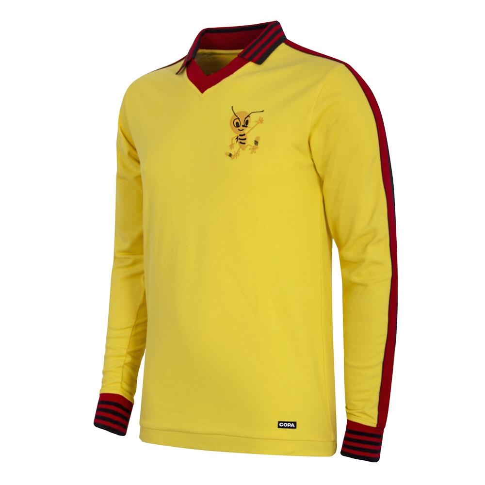 Koszulka retro piłkarska dla dorosłych - Watford FC 1976/77 - Żółta
