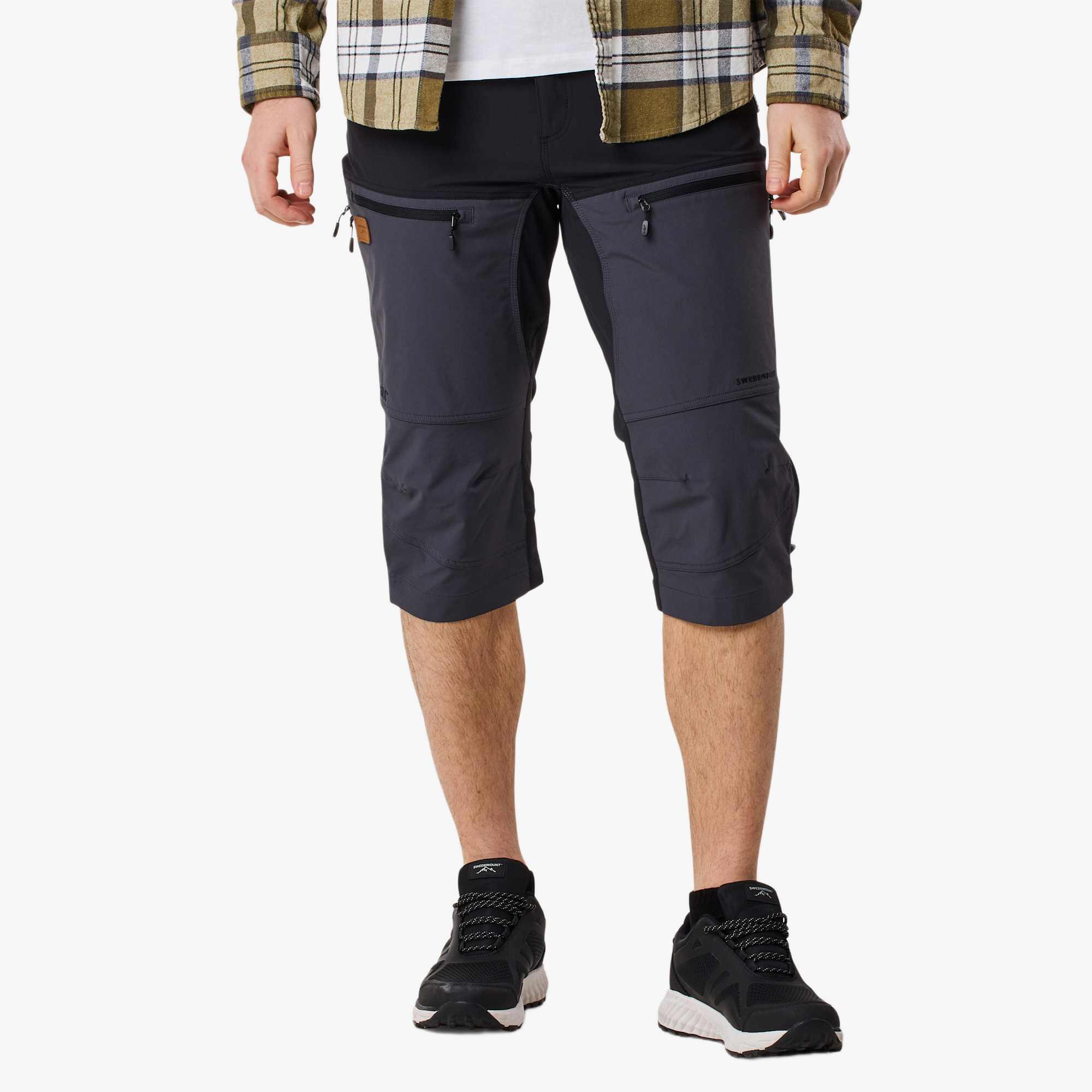 Spodnie outdoor Wędrówki męskie Swedemount Lofoten Stretch 3/4 Pants wodoodporne