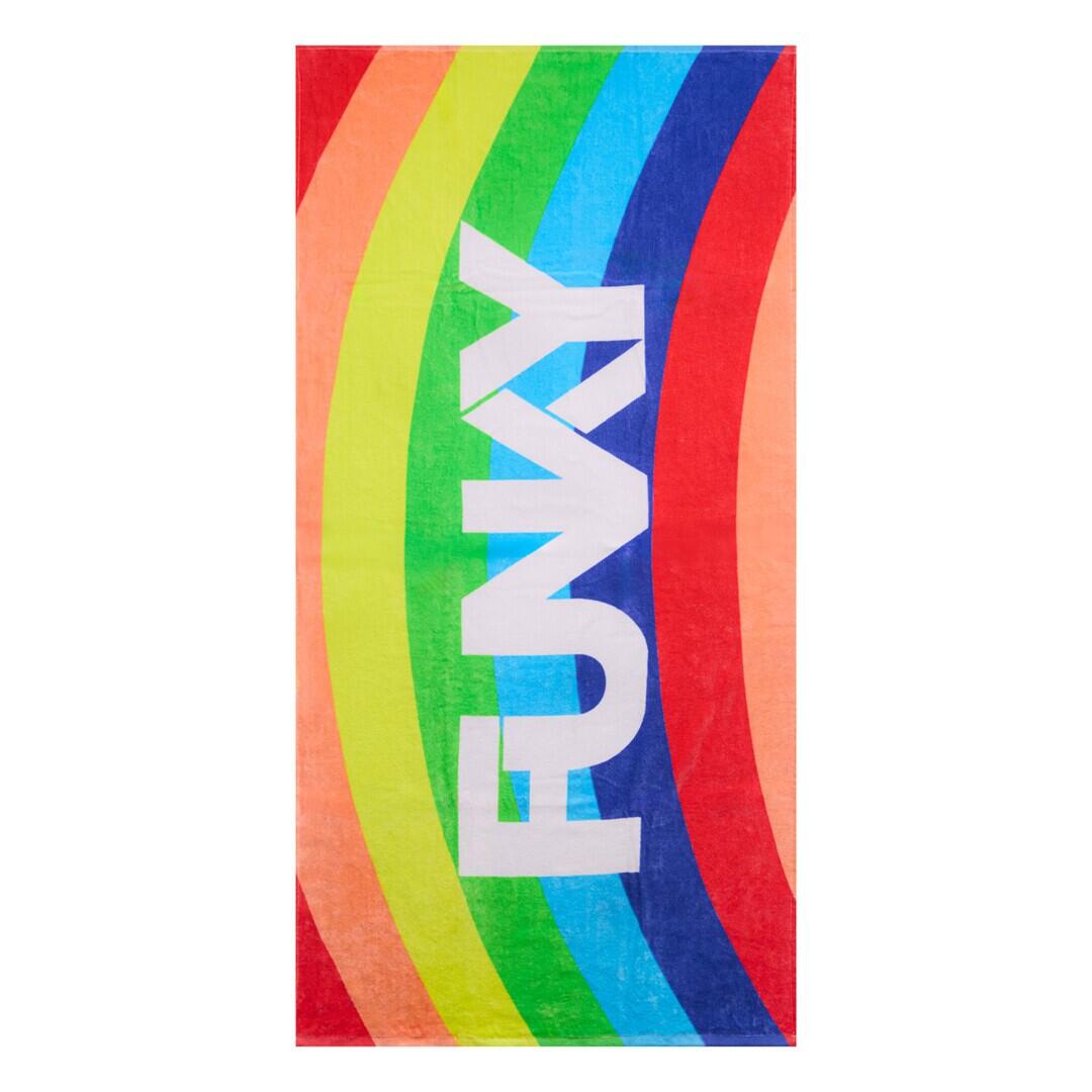 Ręcznik bawełniany na basen plażę Funkita Rainbowie 160x80cm