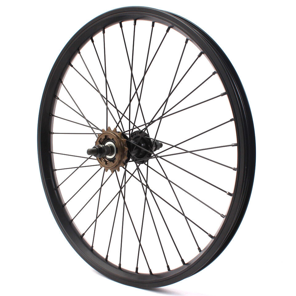KOŁO TYLNE BMX CZARNE 20 10MM KHEBIKES