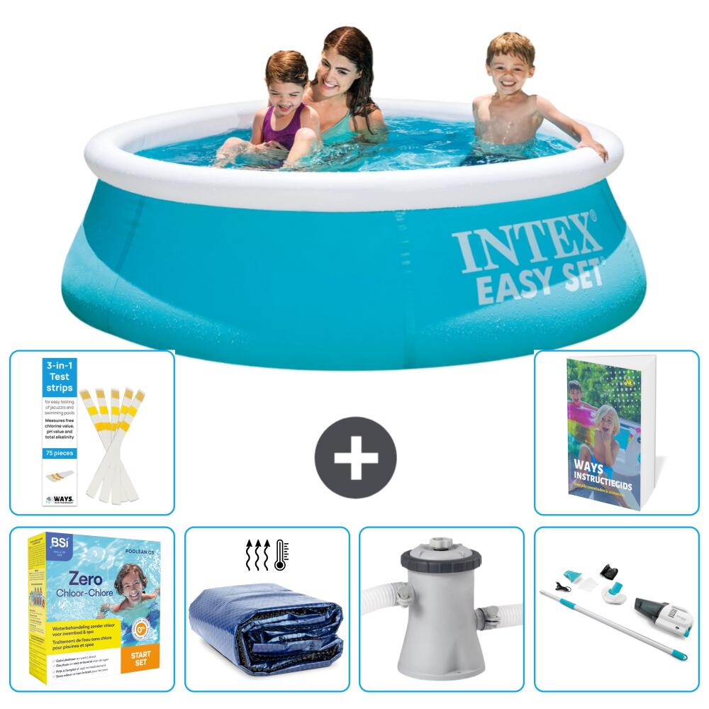 INTEX Basen Easy Set Okrągły - 183x51 cm - 7-częściowy S39