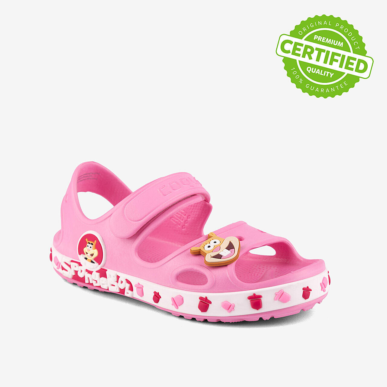 Sandały dziecięce Coqui - clogs, Coquiflex, drukowane