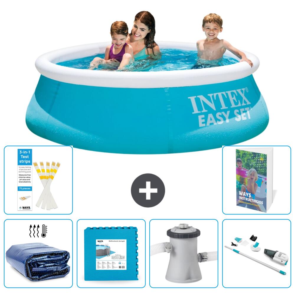 INTEX Basen Easy Set Okrągły - 183x51 cm - 7-częściowy S145