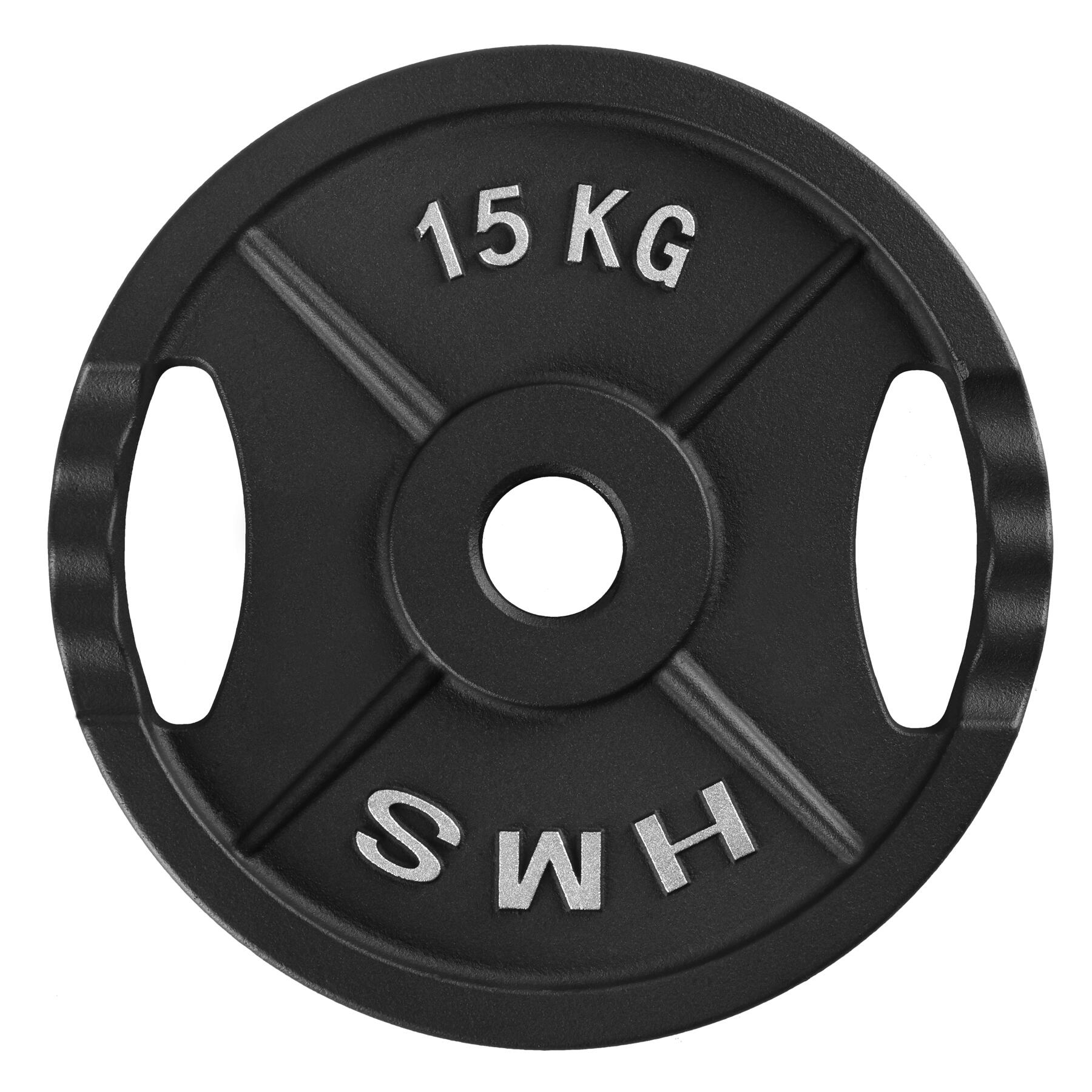 Talerz olimpijski żeliwny z uchwytami TOD 51 mm