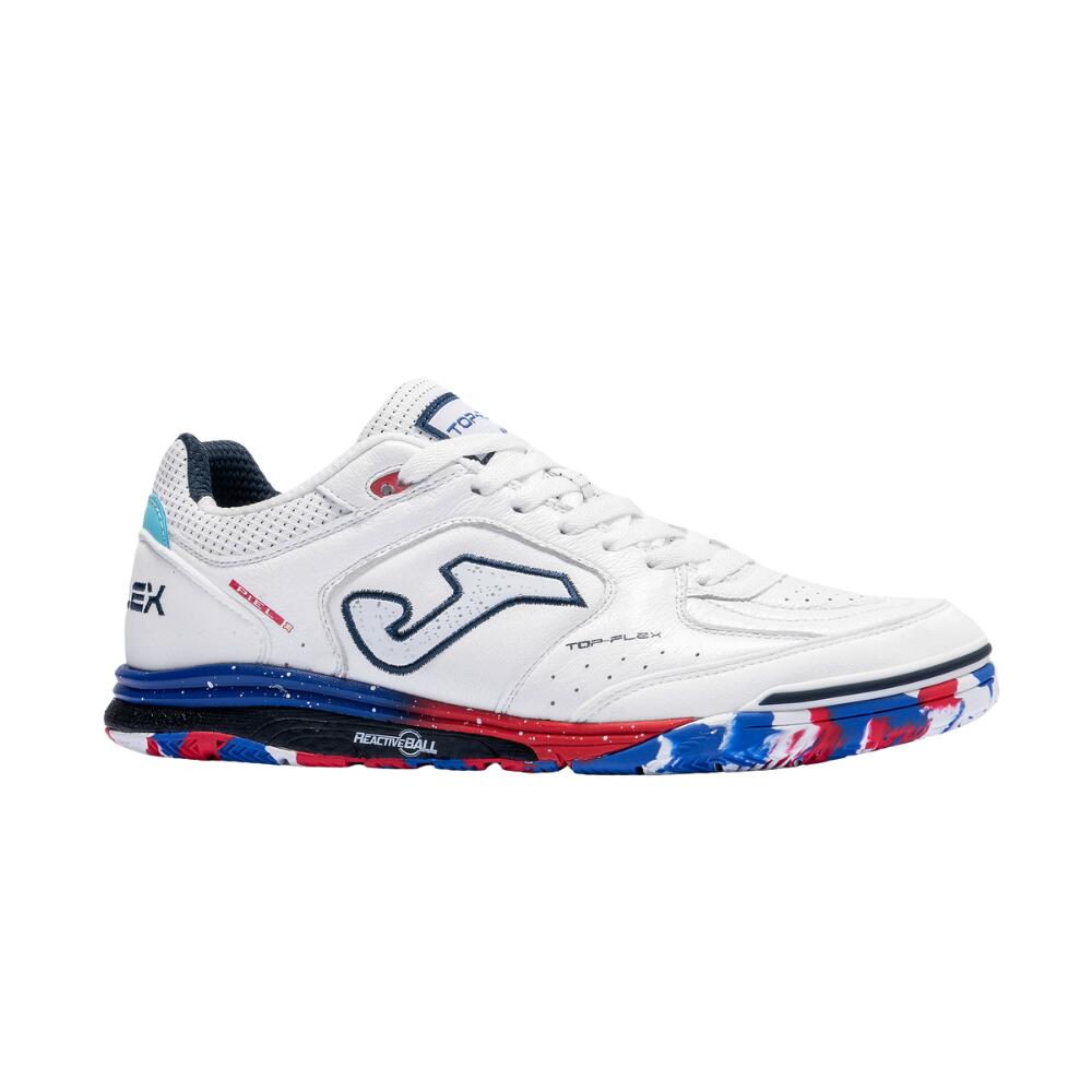 Buty piłkarskie męskie Joma Top Flex Rebound IN 2602 white