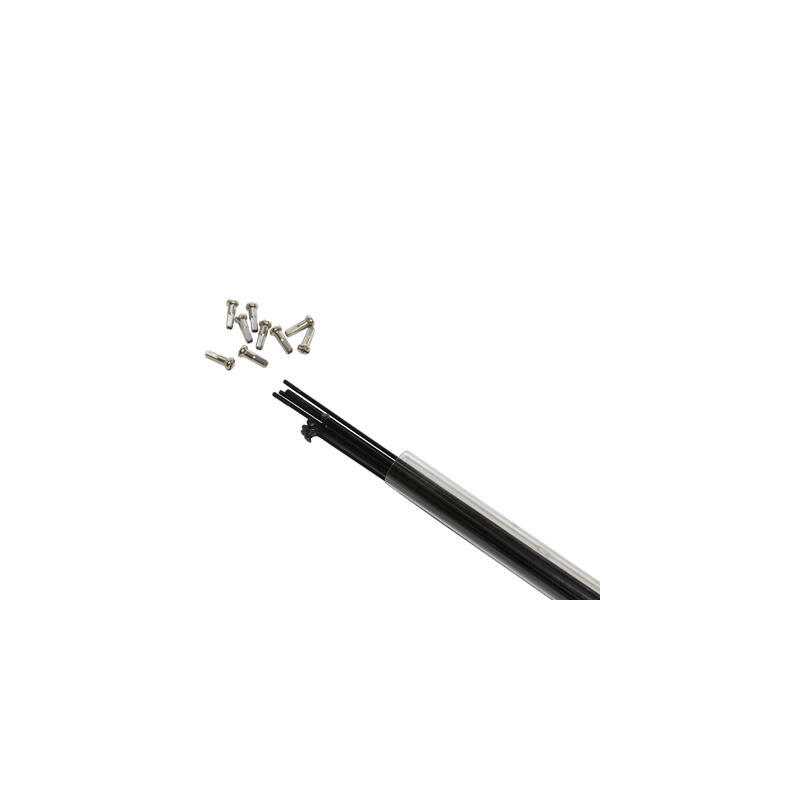 10-ramienna rura ze stali nierdzewnej z nyplem P2R 286 mm