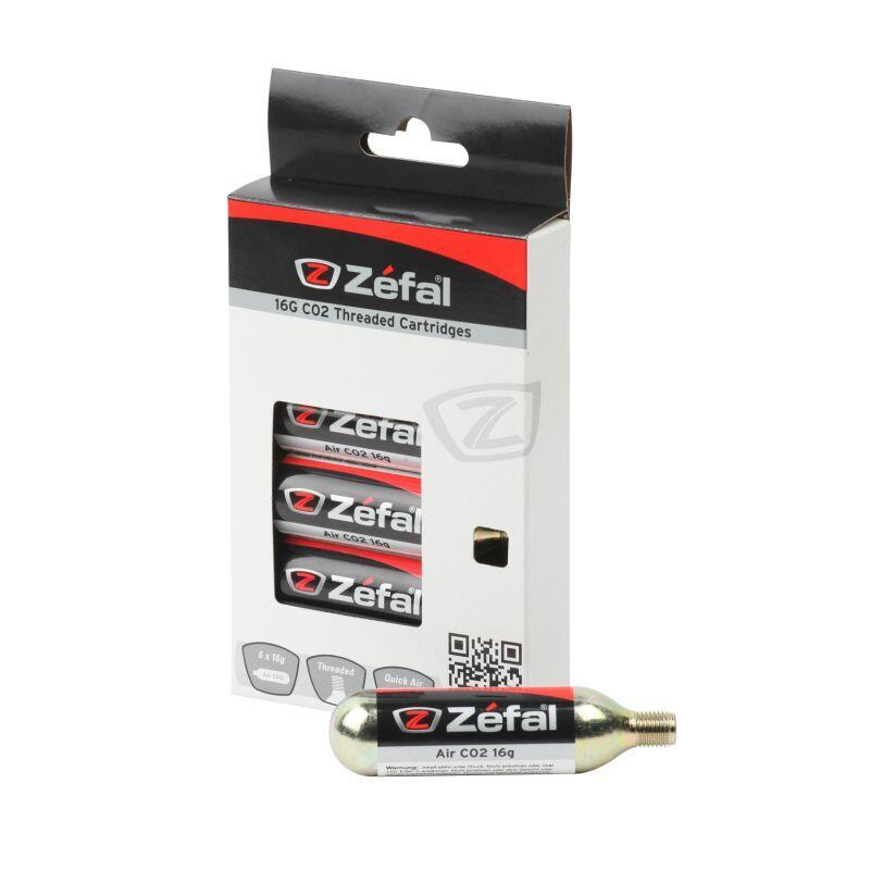 Wkłady Co2 ze śrubą Zefal (x6)