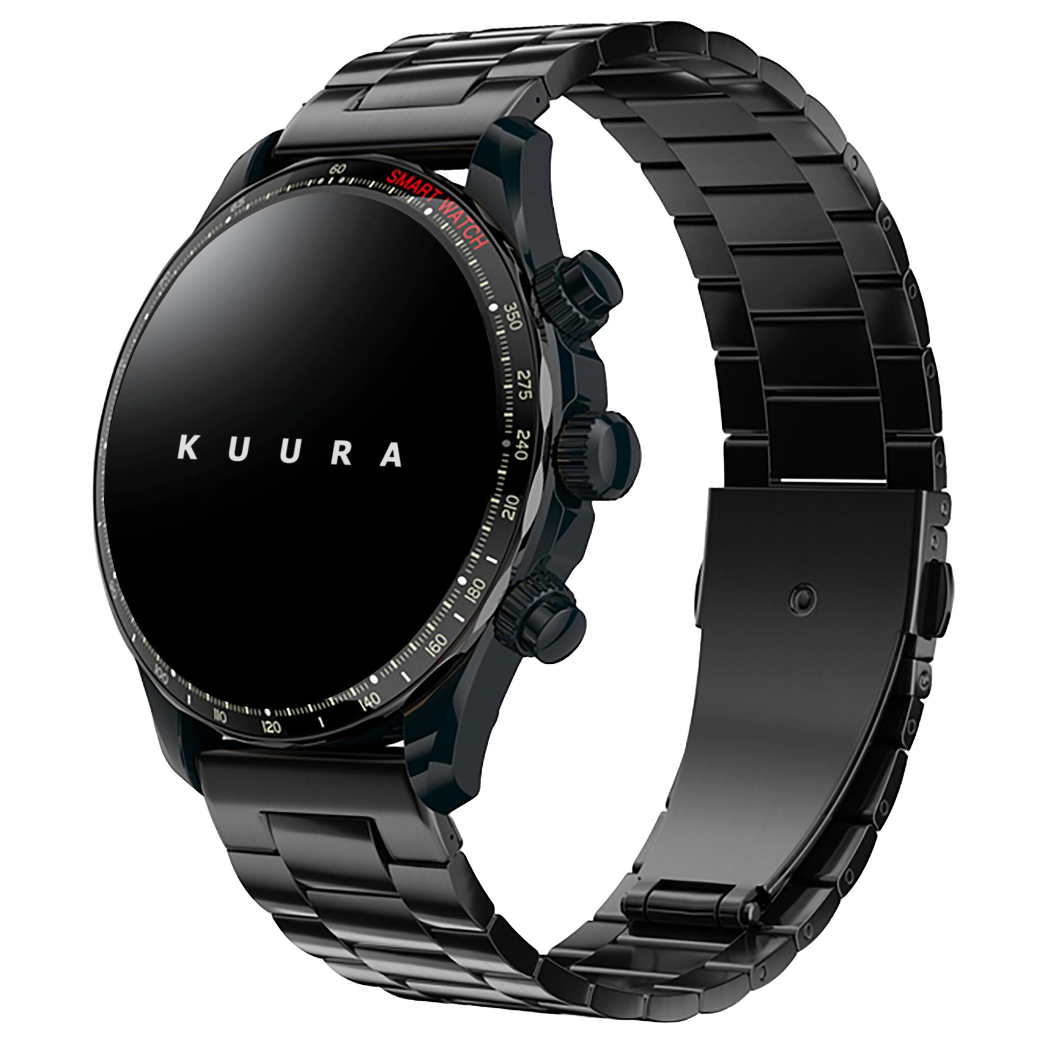 Kuura Inteligentny Zegarek FM2 - Czarny