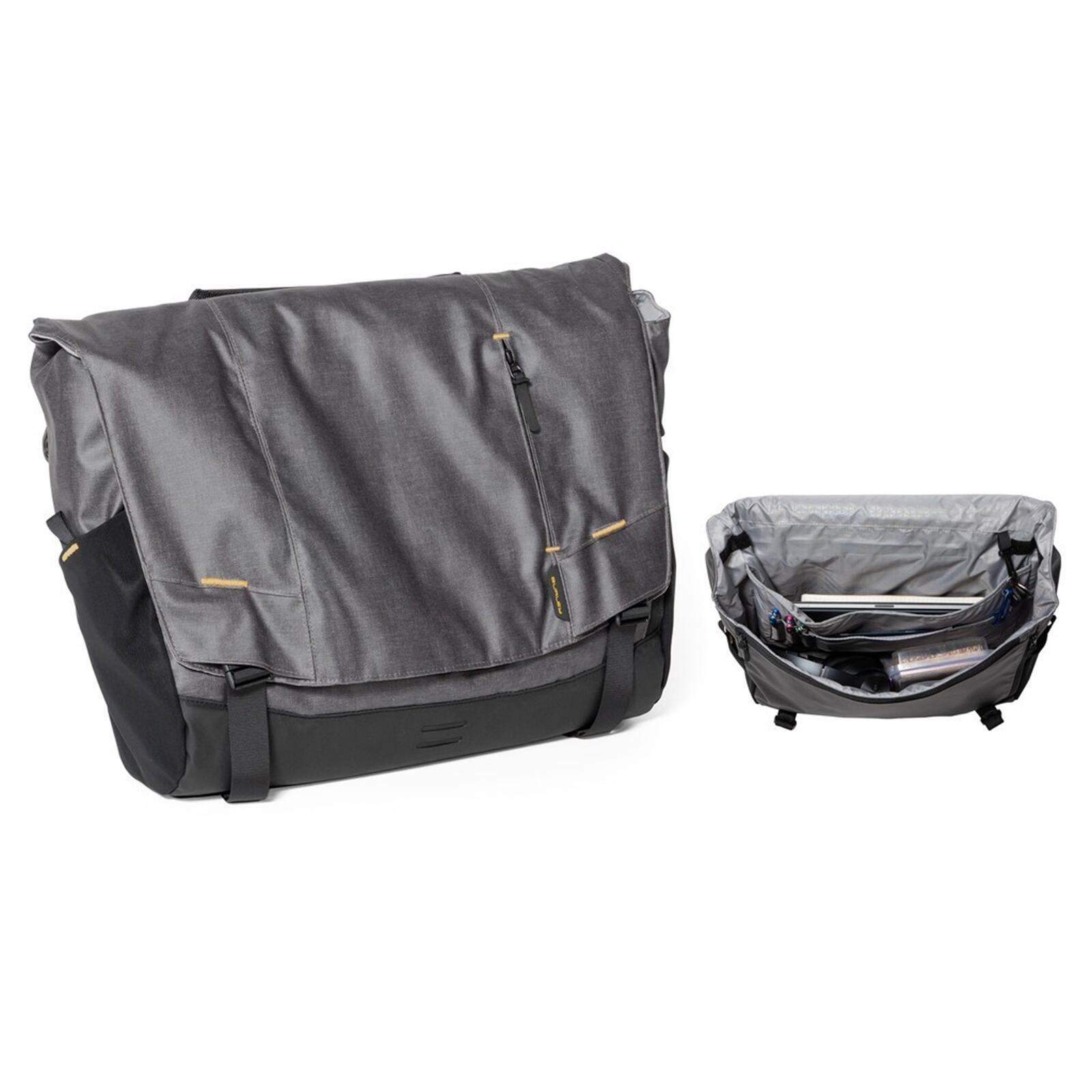 Torba messenger Burley Kard Transit 12L szaro-czarna