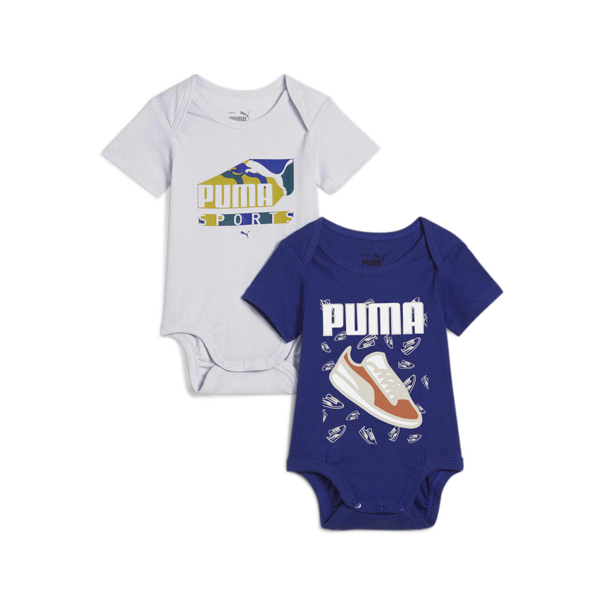Body dla małych dzieci MINICATS PUMA Lapis Lazuli Silver Mist Blue Gray