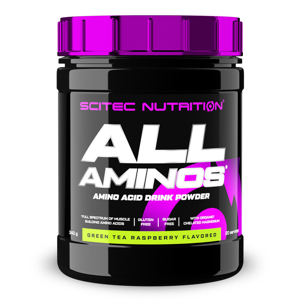 All Aminos - 340g Herbata z malinami Scitec Nutrition
