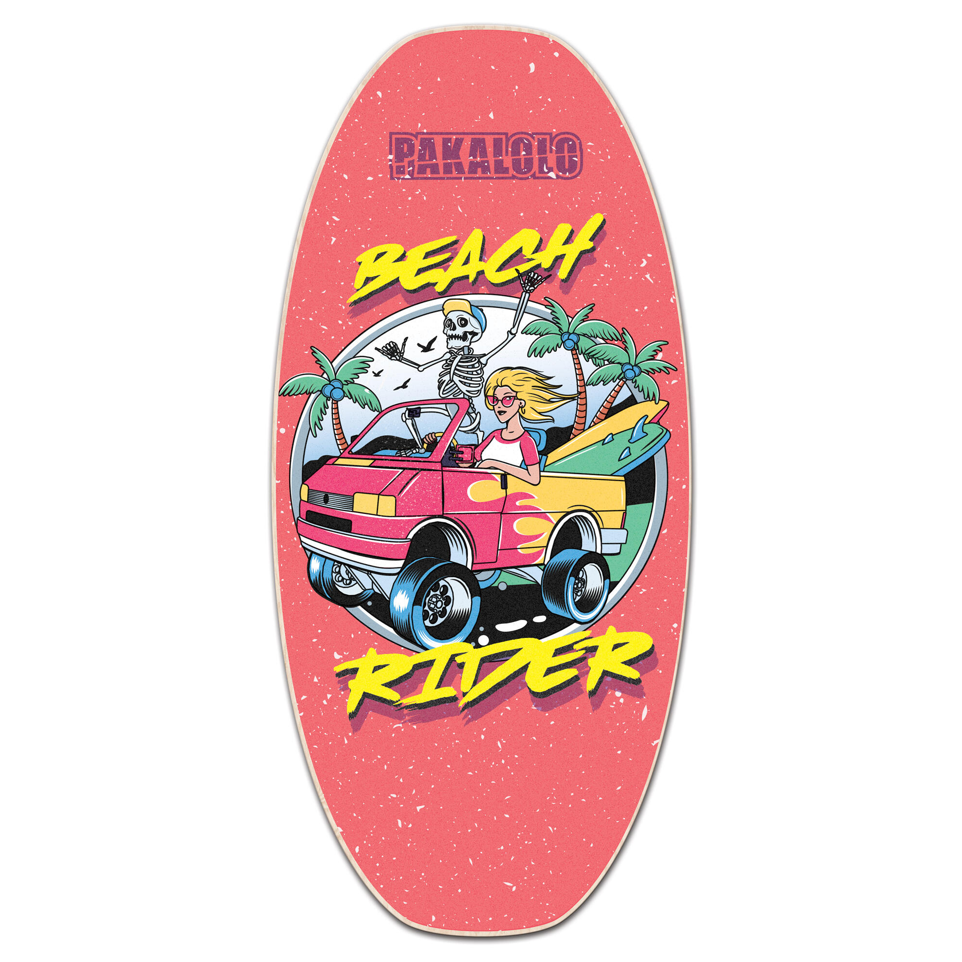 Skimboard plażowy dla dzieci i dorosłych od 45+ kg Pakalolo Beach Rider