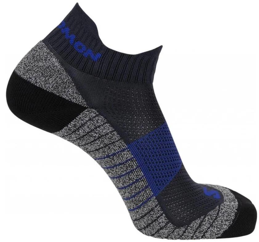 Skarpety 1721 Unisex Aero Ankle Dx+sx Carbon/Clematis Blue/Black Gray