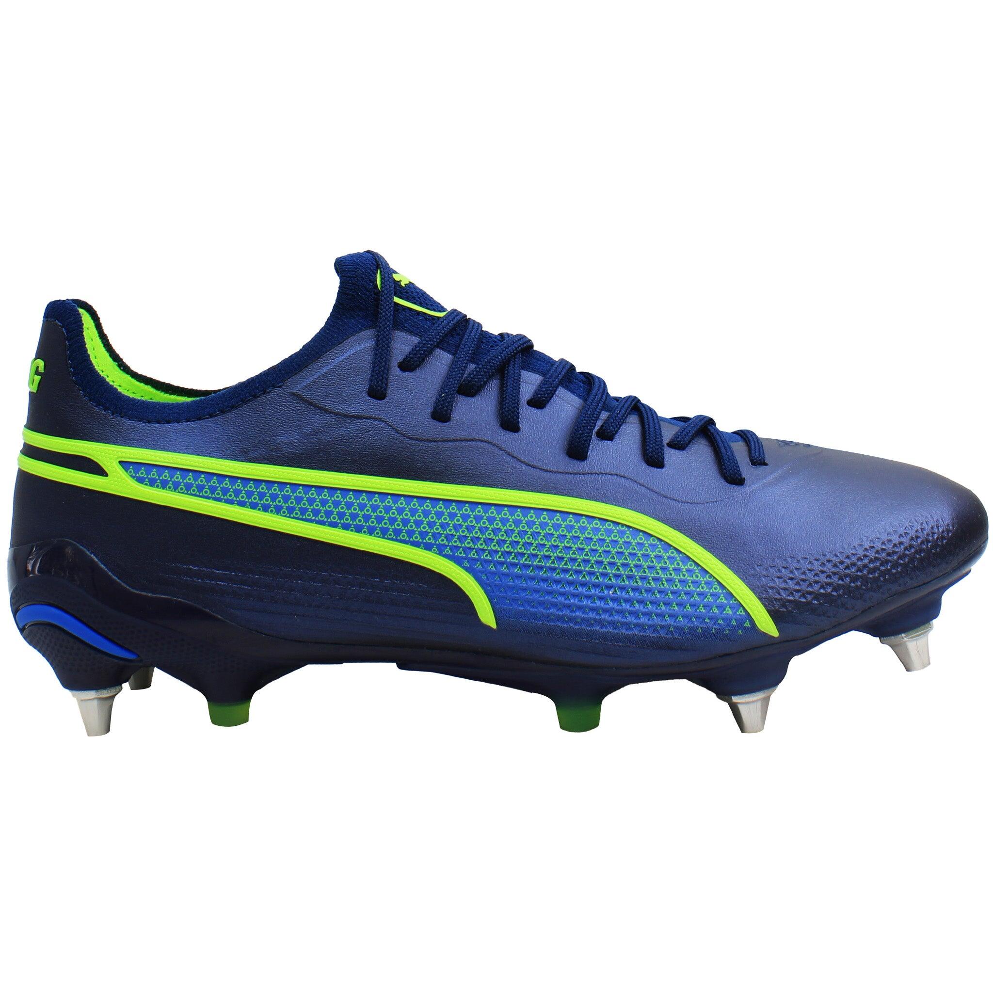 Buty piłkarskie Puma King Ultimate MxsSG Męskie Niebieskie