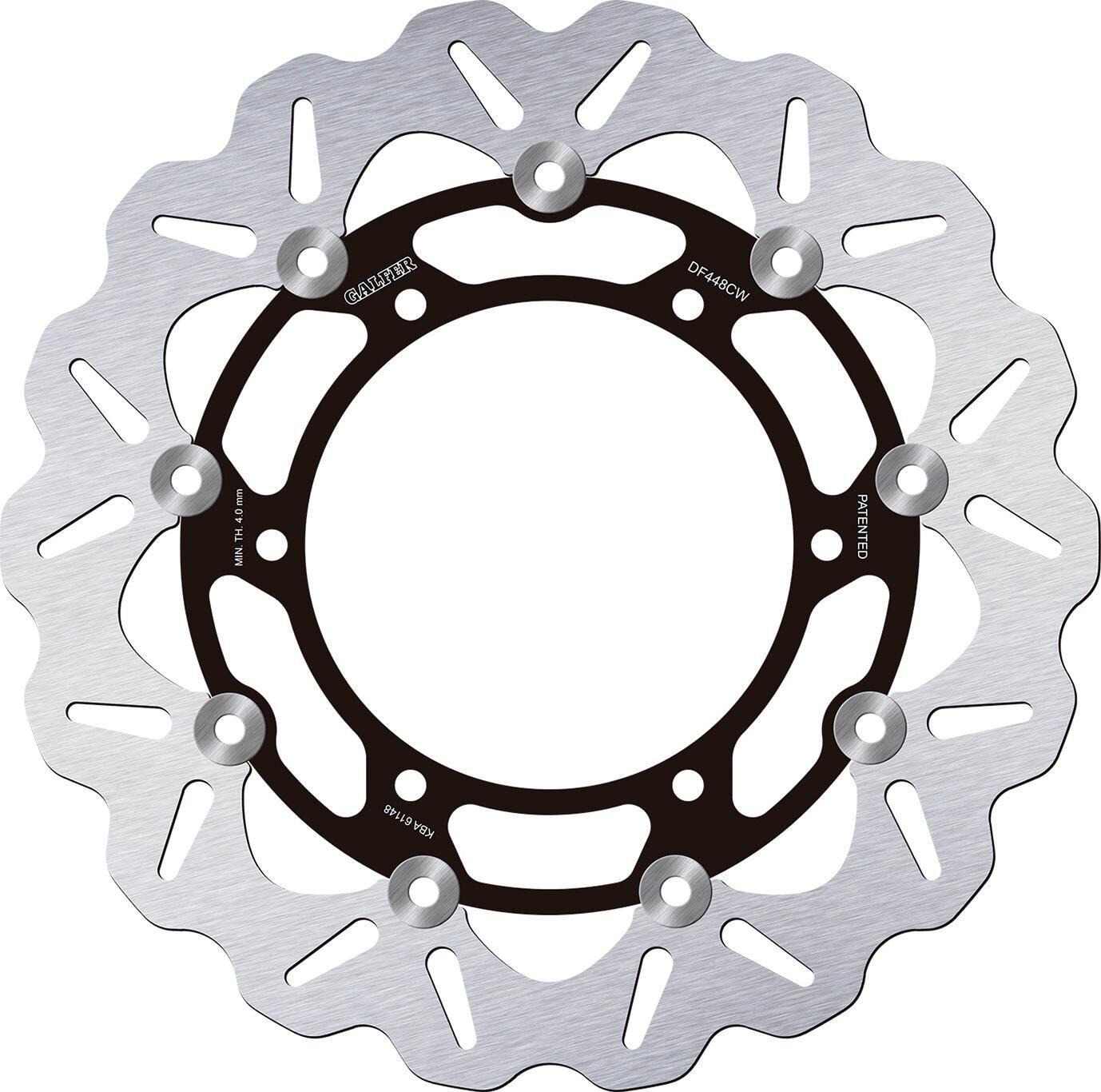 Tarcza hamulcowa GALFER DF448 Wave 298.0 mm 6-otworowa pływająca
