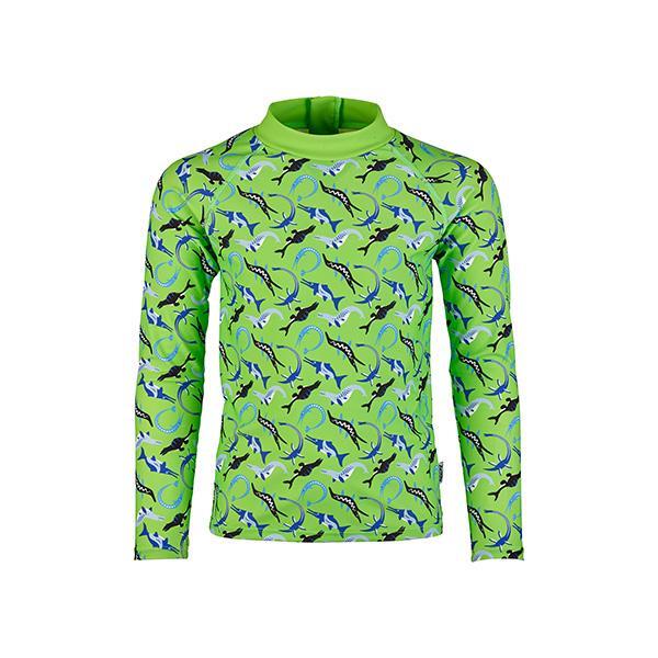 Rashguard Beco Ocean Dinos dla dzieci - zielony