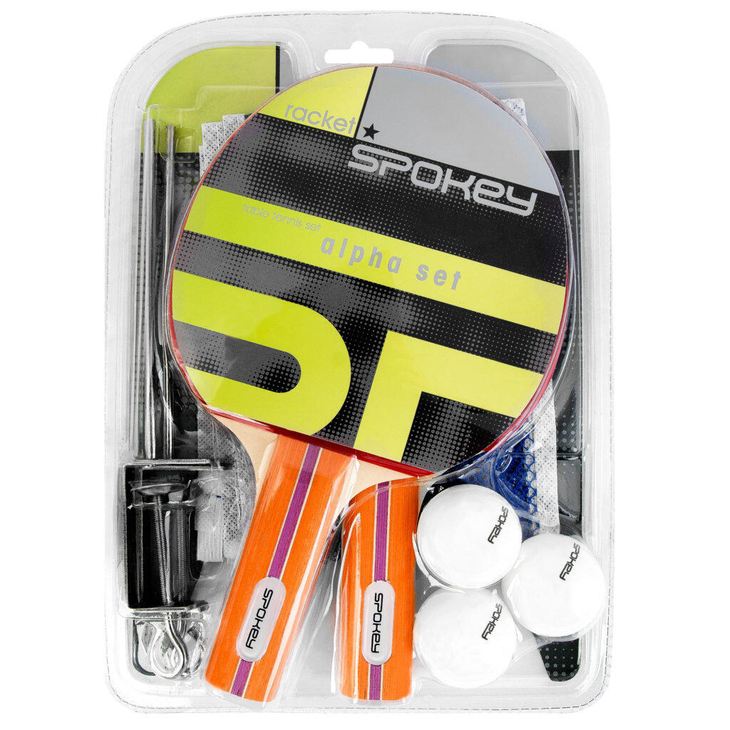 SPOKEY Alpha Set - zestaw rakiet do ping ponga 2 rakietki 3 piłeczki