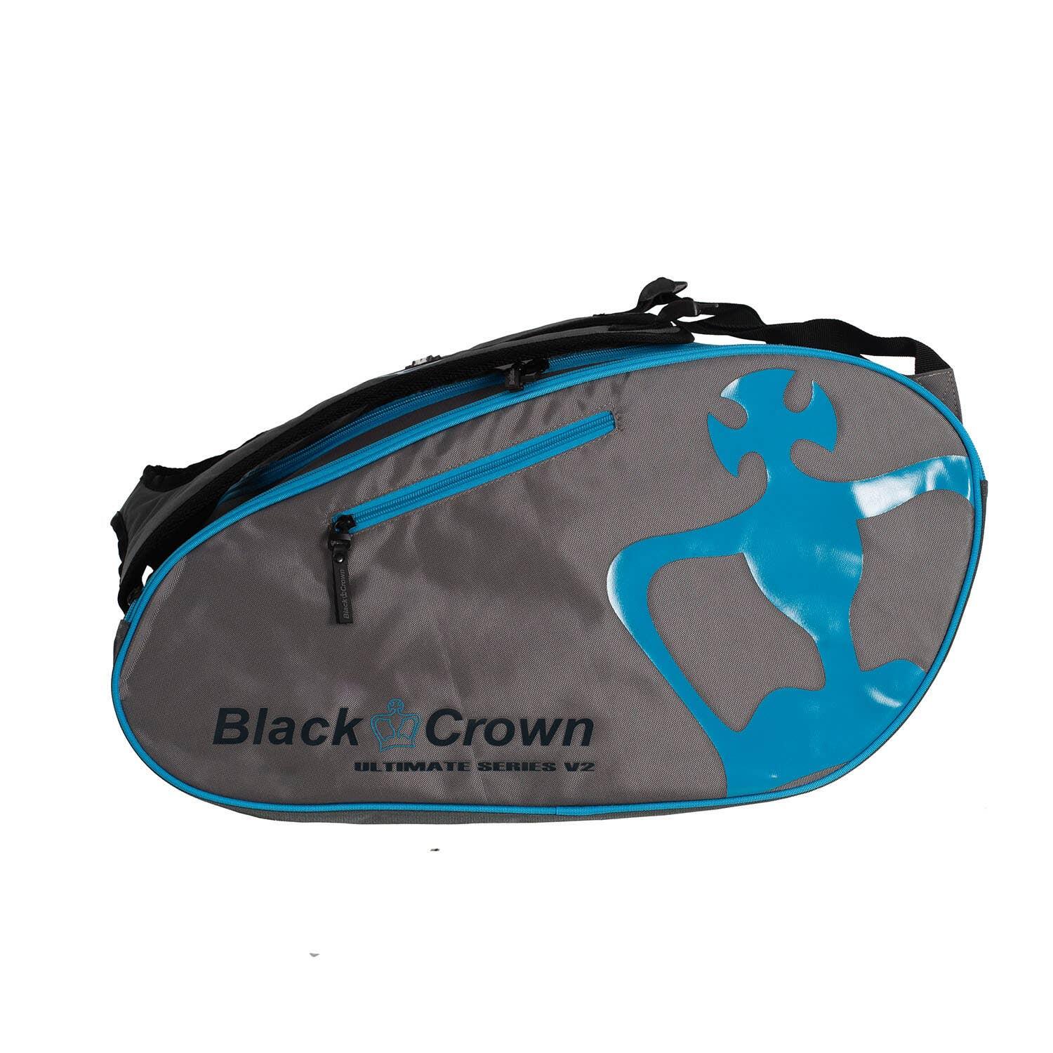 Torba na Padel Black Crown Ultimate Series V2, szaro-niebieska
