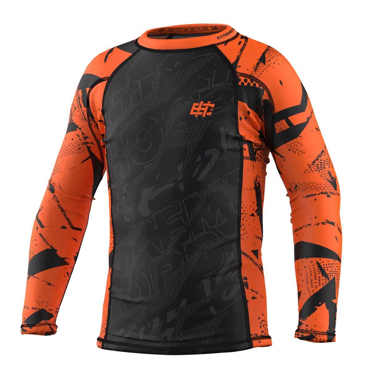 Koszulka Rashguard dla dzieci długi rękaw MMA EXTREME HOBBY NEO