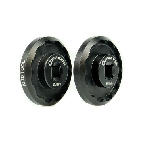 Narzędzie do wykręcania korby Praxis M30 - 30-28 2 pack