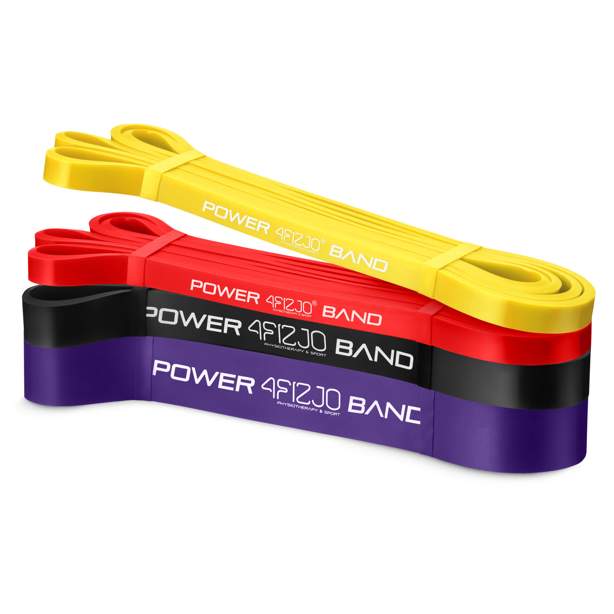 Zestaw 4 gum 4FIZJO POWER BAND