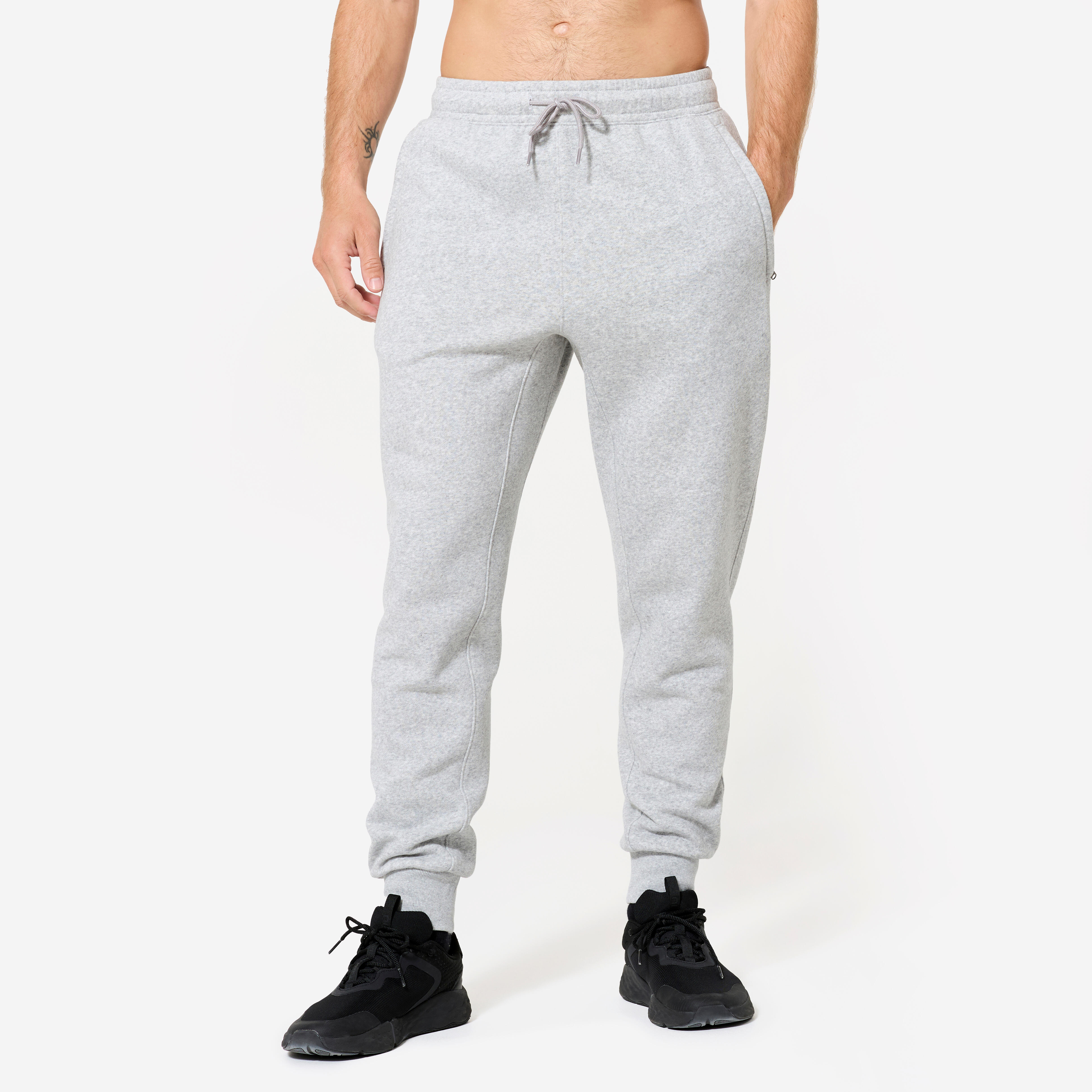 Spodnie fitness męskie Domyos Gym & Pilates slim